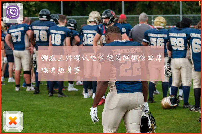 挪威主帅确认哈兰德因轻微伤缺席瑞典热身赛
