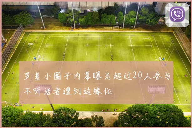 罗基小圈子内幕曝光超过20人参与不听话者遭到边缘化